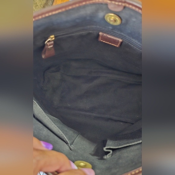 🤎🖤GUC BURBERRY Harmarket Check Hand Bag 🖤🤎 - Picture 5 of 9